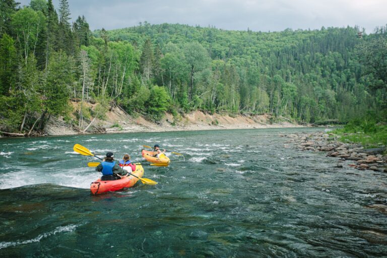 kayak riviere bonaventure descente matinale