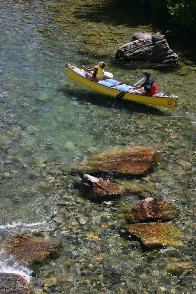 Canot sur la rivière Bonaventure, Cime Aventure.