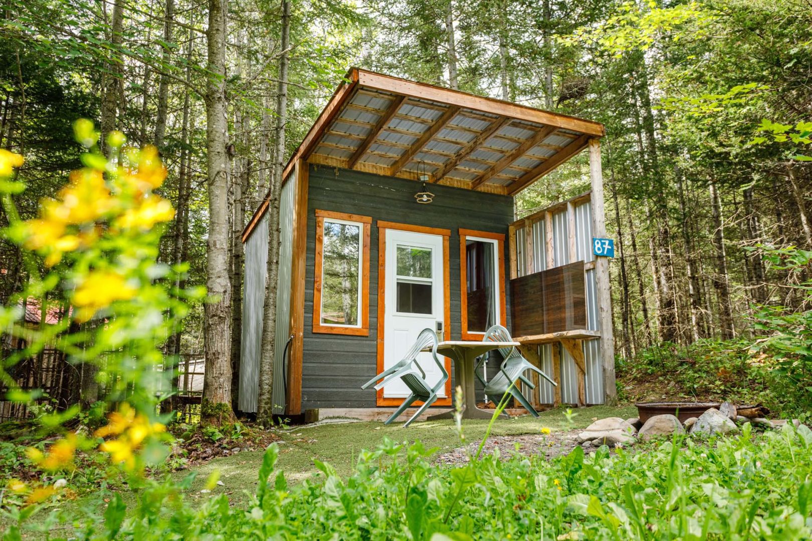 micro chalet à louer bonaventure